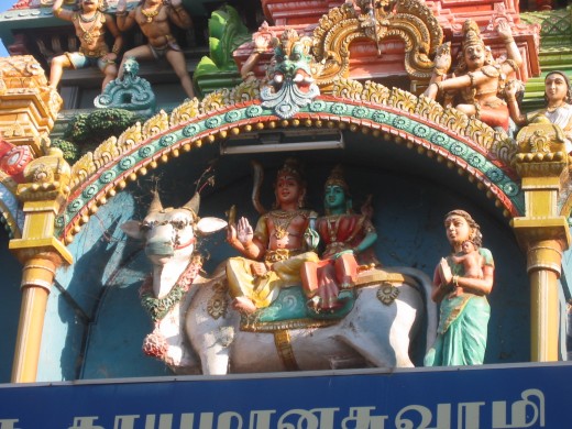 Temple decorations