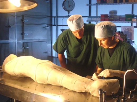 Surgeons begin to unravel the medical mysteries of an Egyptian mummy