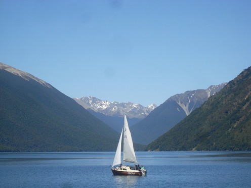 Lake Nelson, New Zealand