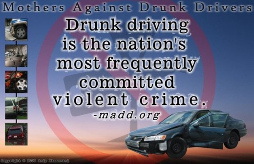 Do Not Drink and Drive Signs