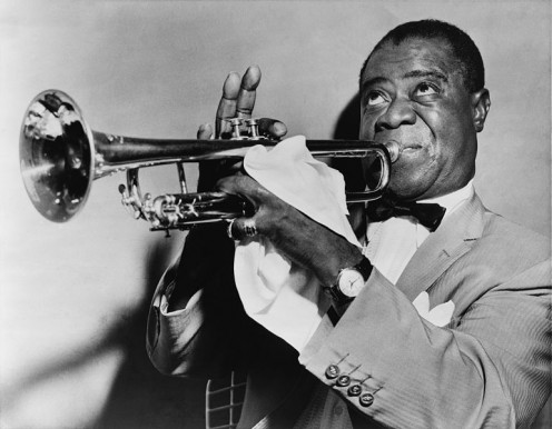 Satchmo the great! Image from Wikipedia