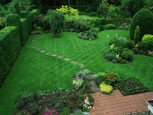 use Scotts turf builder grass seed for a beautiful lawn