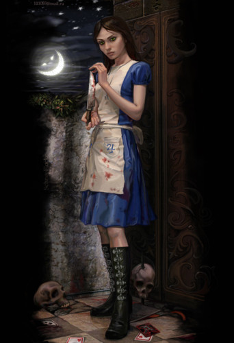 Alice has grown up and so has the art work.