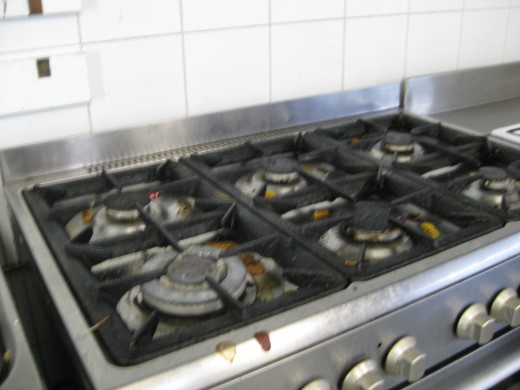 At least it had stoves to use !