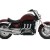 The 2300cc Triumph Rocket III. The Boss Hoss makes it look like a moped. The 2300cc Triumph Rocket III. The Boss Hoss makes it look like a moped.