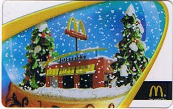Mc Donalds Gift Card