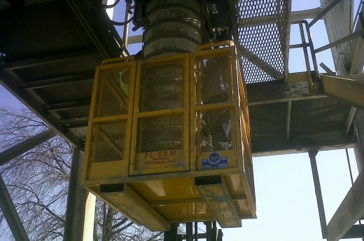 Day one of trying to repair our load chute.  Hopefully this task doesn't get dragged out for too long.