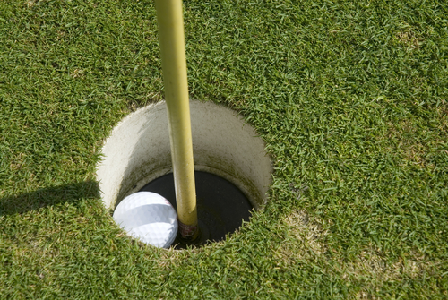 Ball Lying in the Cup