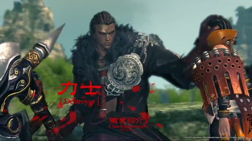 The Destroyer's power comes from their immense physical strength. They wield large axes to deliver fatal blows to their enemy targets. They also enjoy taking advantage of their winning situations, grabbing enemy corpses and tossing them at other foes