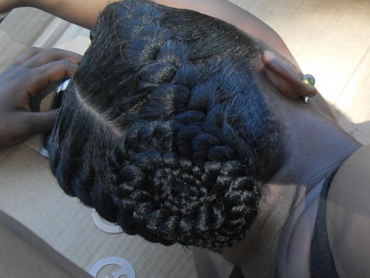 goddess braids