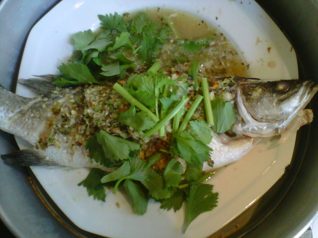 "Steamed Sea Bass With Lime" Recipe