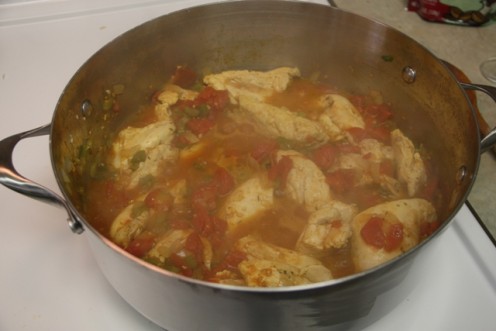 Chicken country captain -- a Southern curry.