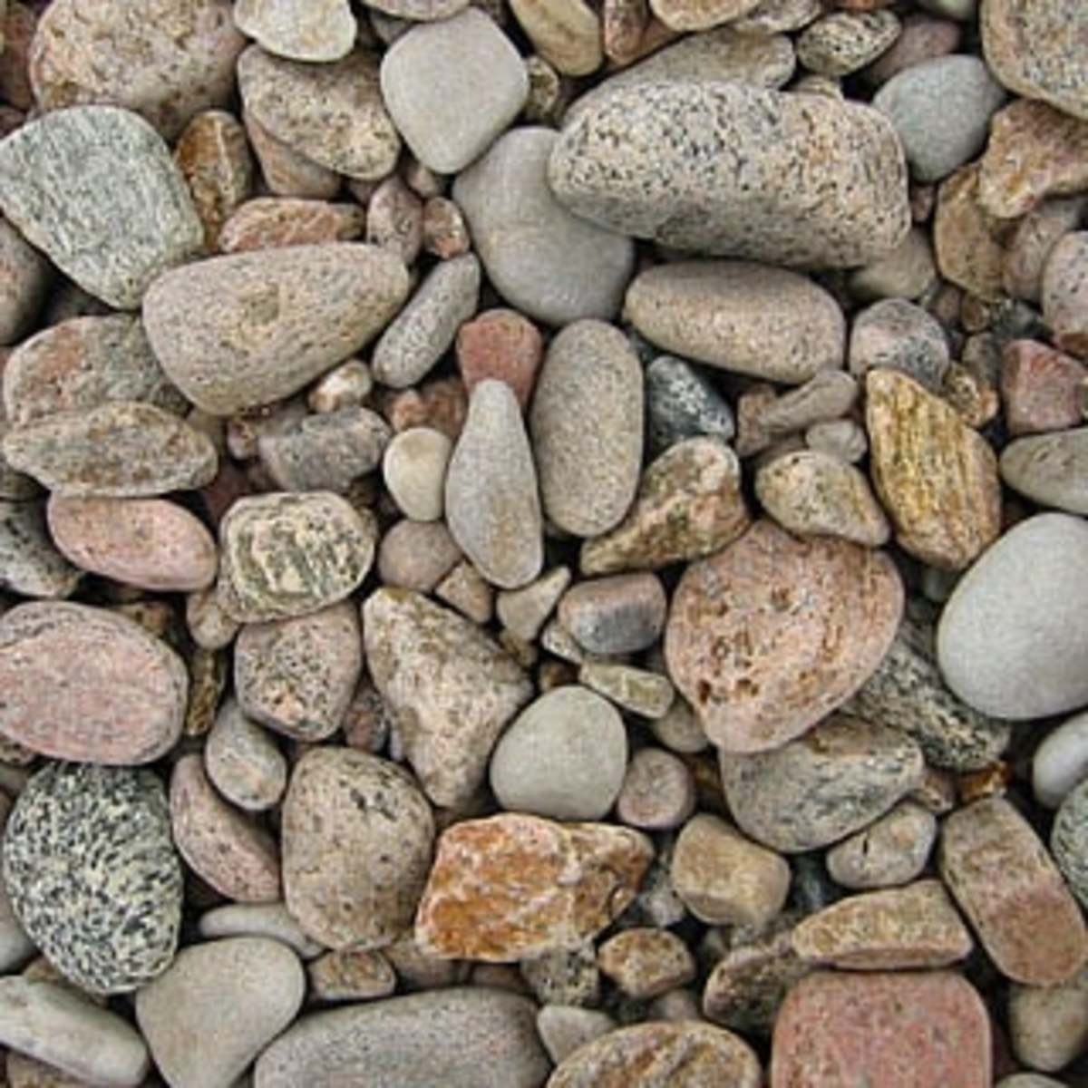 Stones (different sizes)