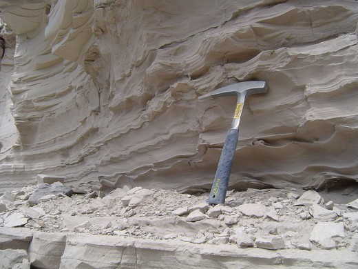 Claystone, clastic sedimentary rock