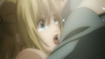 The Kiras hug.