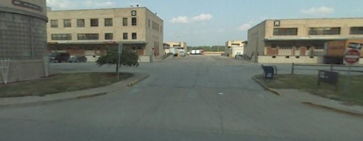 This industrial area on the northeast corner of Kansas City, KS was home to General Motor's Fairfax plant in through the seventies. Three of my uncles worked here until they retired. Strikes were a common part of life for them.