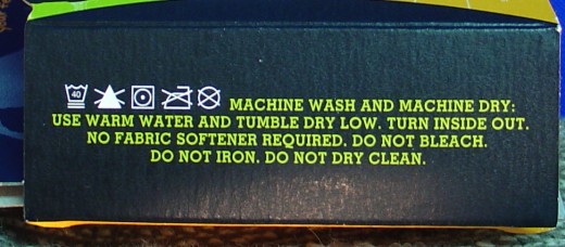 Cleaning instructions