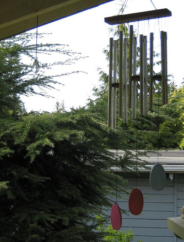 Wind chimes can make music on its own. 