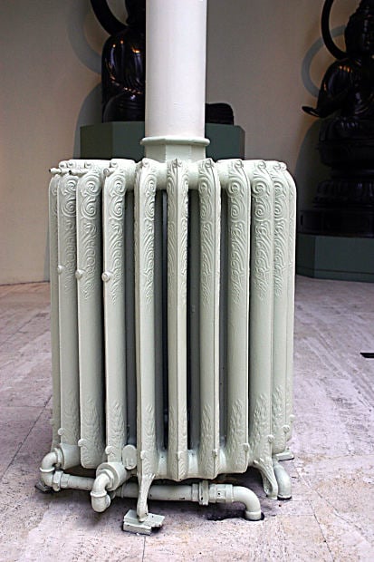 A Parse-type radiator - good for warm, good for cold, good for what ails you