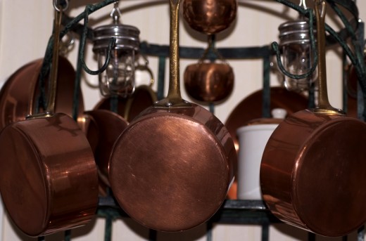 Pans come in all shapes, and the different shapes relate to the food being cooked.