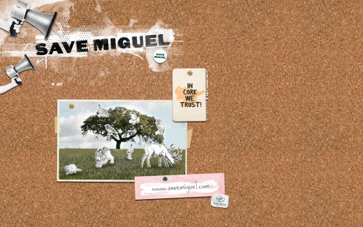 Screen saver from www.savemiguel.com