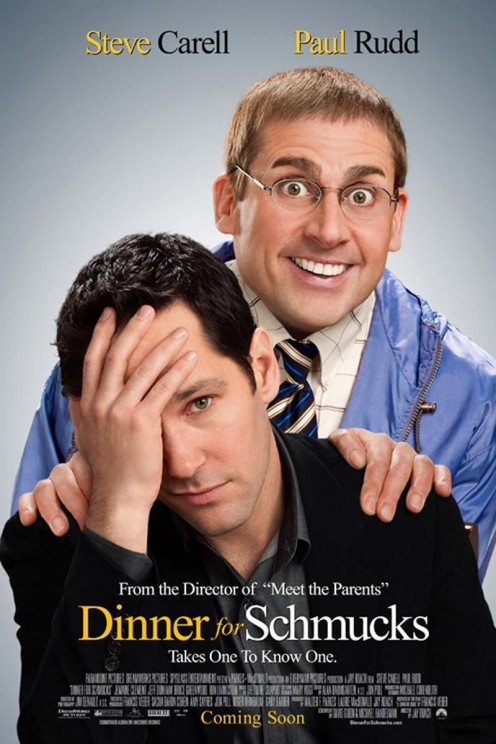 Dinner for Schmucks movie poster.