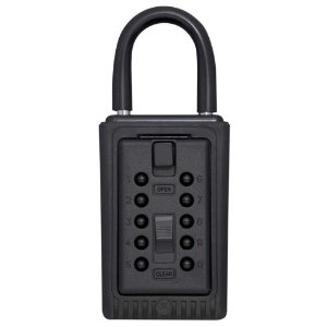 KeySafe 3-Key Portable Push-Button Key Box