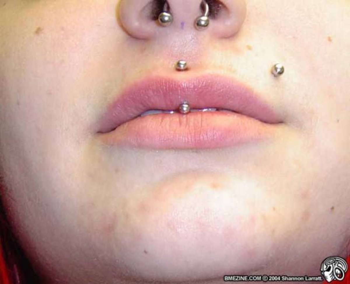 Different Types Of Facial Piercings 36