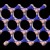 The crystal structure of wurzite The crystal structure of wurzite