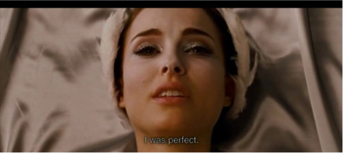 "I was perfect."