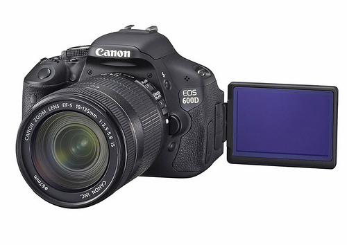 Canon Rebel T3i with Swivel LCD Screen