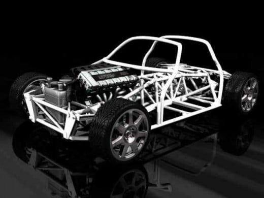 A race car derived chassis
