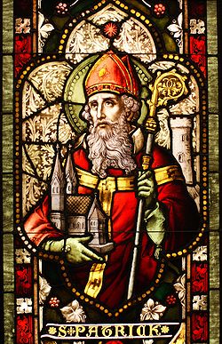 St. Patrick, the patron Saint of Ireland. 
