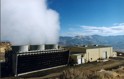 This is an actual geothermal plant in operation. It is much safer and greener than many of the alternatives.