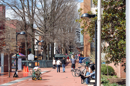 Charlottesville's Downtown Mall