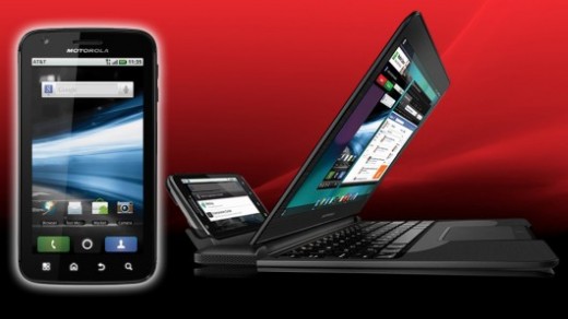 Motorola ATRIX 4G & Laptop Dock feature