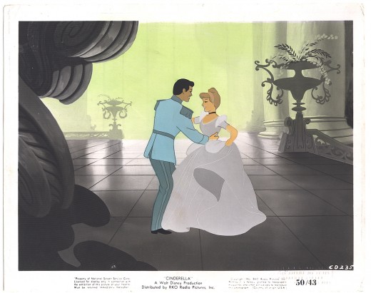 Cinderella and Prince Charming.