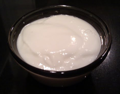 Creamy, full-fat yogurt. Tastes delicious!