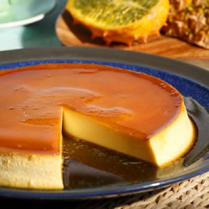Caramel Cream Cheese Custard (Flan)