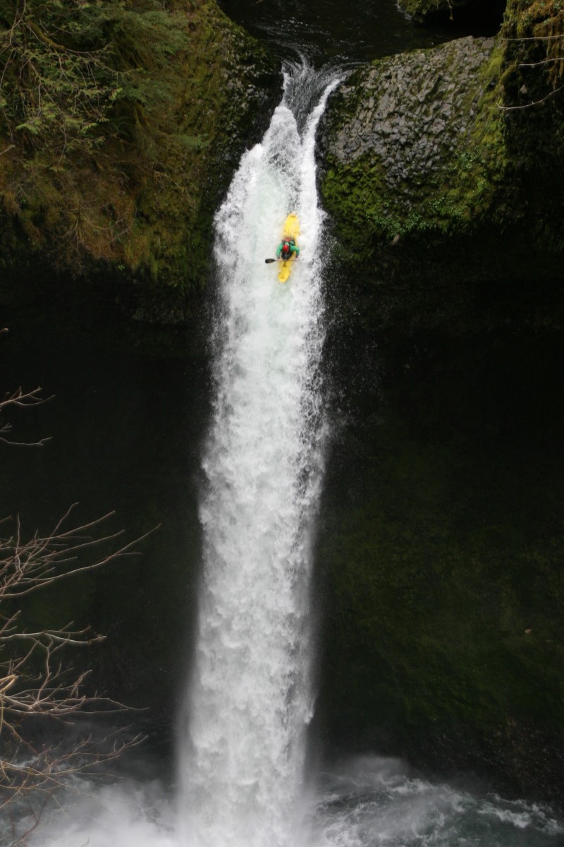How to Run a Big Waterfall in a Kayak SkyAboveUs