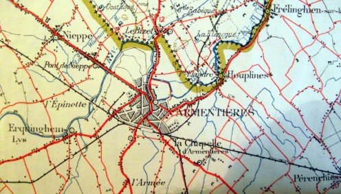1922 map of the district