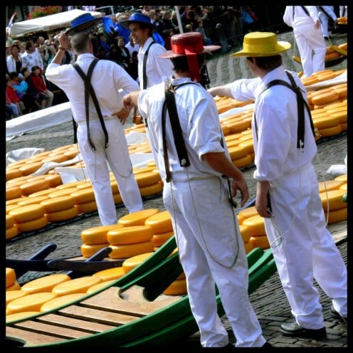 Cheese market, Alkmaar, The Netherlands