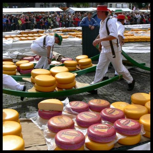 Cheese market, Alkmaar, The Netherlands