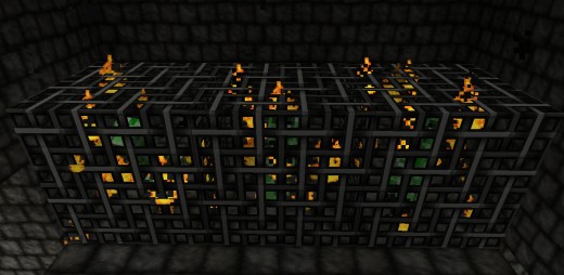 Found on a curious ledge in a watch tower. Creeper spawners! Oh the treachery!