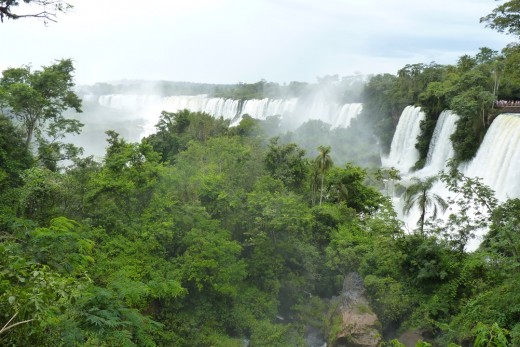 Iguazu Falls on the Argentinean side