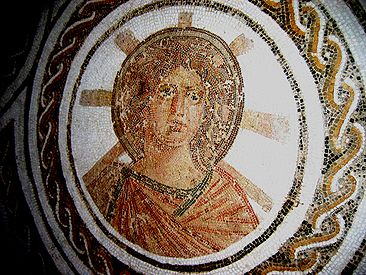 Jesus? No. Sol, god of Rome