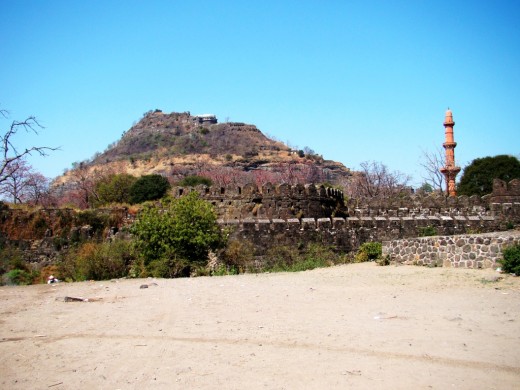 The fort from a distance