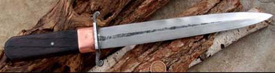 ABOVE: "Virginia Long Knife"  The original can be seen in Homespun.
