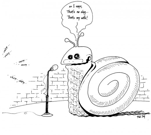 Stand-Up Snail