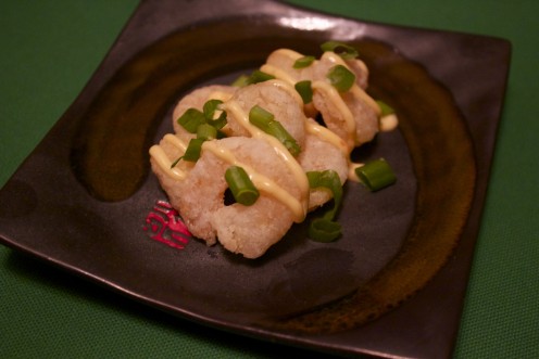 Bang Bang Shrimp and Scallops.  A hit at any party!